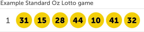 Oz Lotto Rules